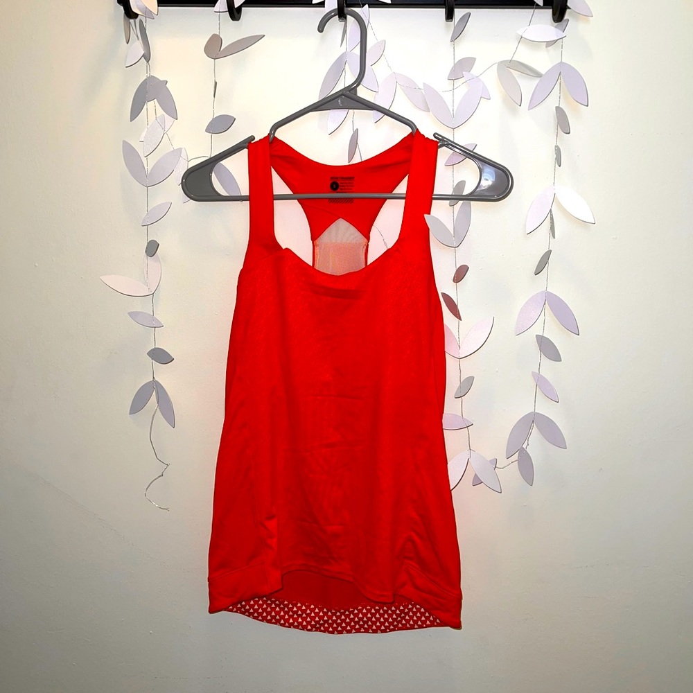 Bright Orange Bontrager Running Tank Top